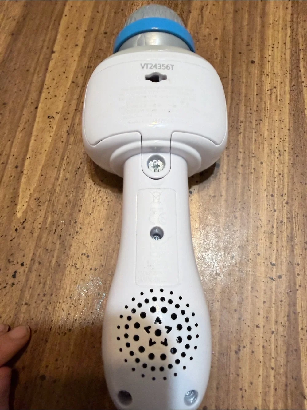 VTech Light-Up Kids Microphone Toy - White and Blue